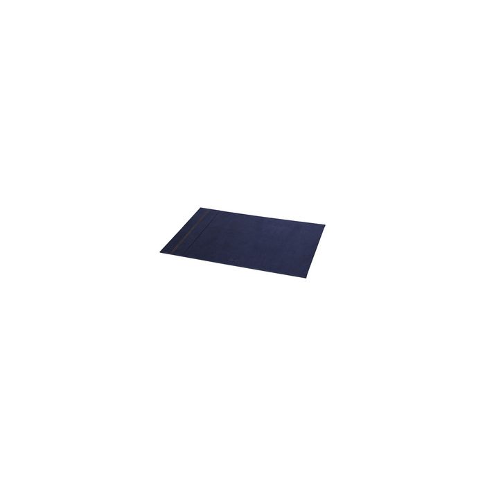 RHODIA Sous-main, en similicuir, bleu nuit