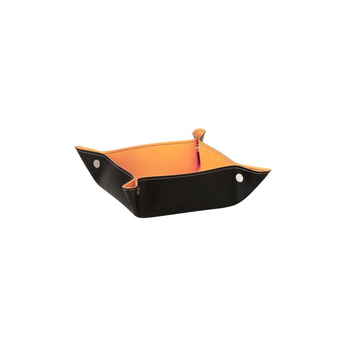RHODIA Vide-poche réversible, en similicuir, orange