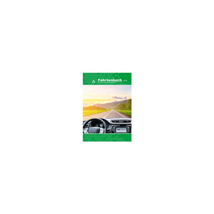RNK Verlag Fahrtenbuch PKW, DIN A5, 32 Blatt