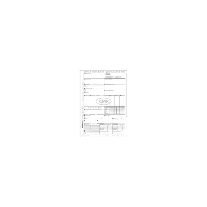 RNK Verlag Formulaire "Lettre de voiture International" CMR