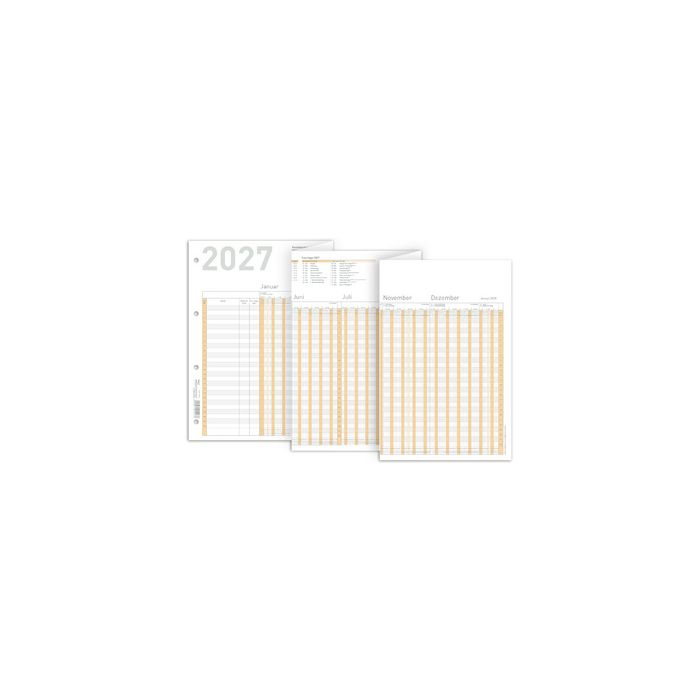 RNK Verlag Urlaubsplaner 2027, (B)1.000 x (H)297 mm, gefalzt