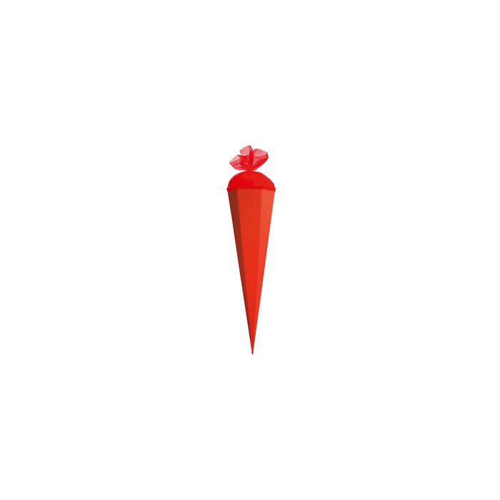 ROTH Bastelschultüte mit Verschluss, 850 mm, rot