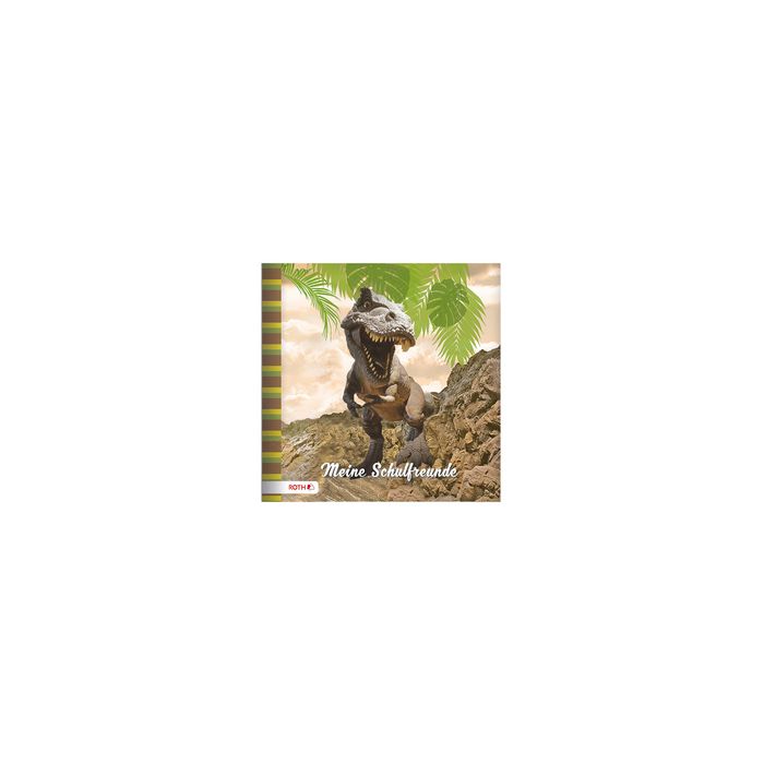 ROTH Freundebuch "Tyrannosaurus", 165 x 165 mm, 64 Seiten