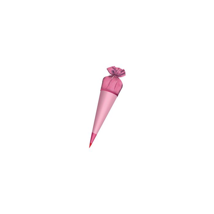 ROTH Stoffbezug für DIY-Stoffschultüte zum Bügeln, rosa