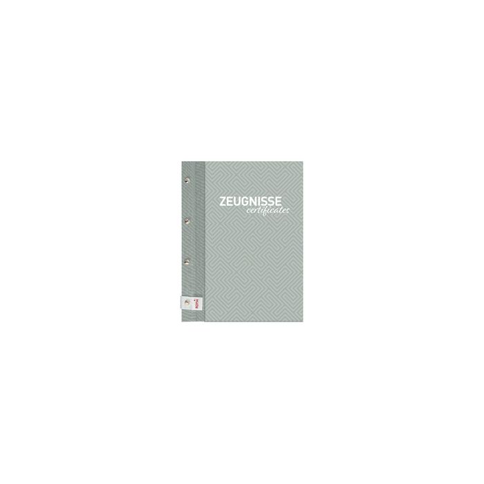 ROTH Zeugnismappe Pattern mit Buchschrauben "Dusty Mint"