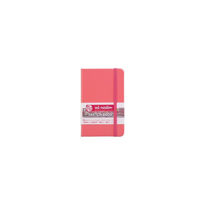 ROYAL TALENS Art Creation Carnet de croquis,120x120 mm,rouge