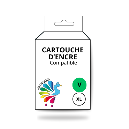 Cartouche Jet d'encre Compatible Epson S020406 VERT