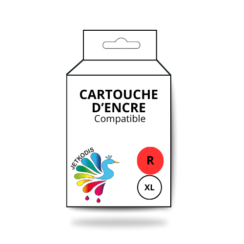 Cartouche jet d'encre Compatible Epson T0547 ROUGE 13ml - 400 copies