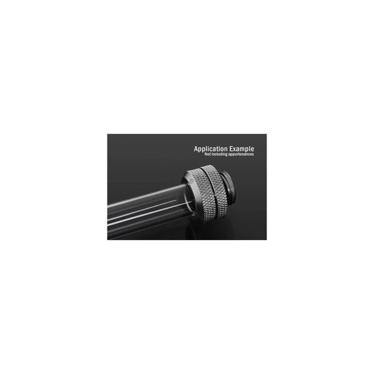 Raccord Bitspower Filetage G1/4" 12mm (Argent)
