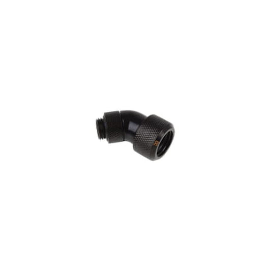 Raccord à 45° à compression pour Tube Ø16mm Alphacool Eiszapfen (Noir)