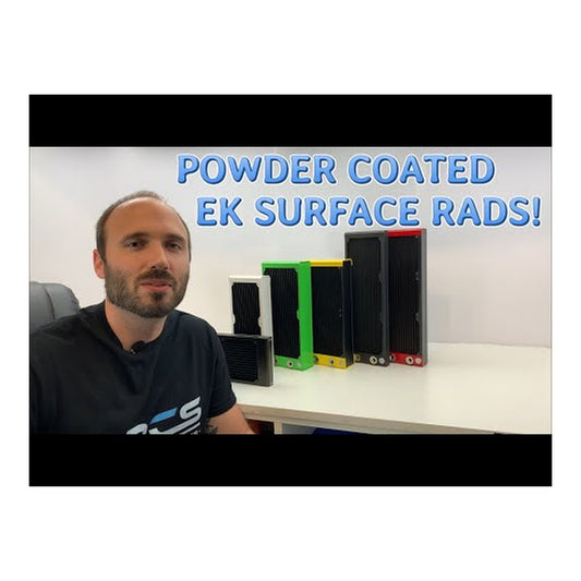 Radiateur pour watercooling Ekwb EK-Quantum Surface S240 - 240mm (Blanc/Noir)