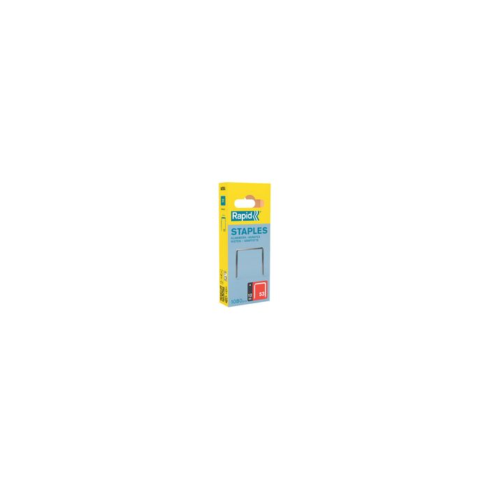 Rapid Agrafe fil fin no. 53, 12 mm, petit paquet