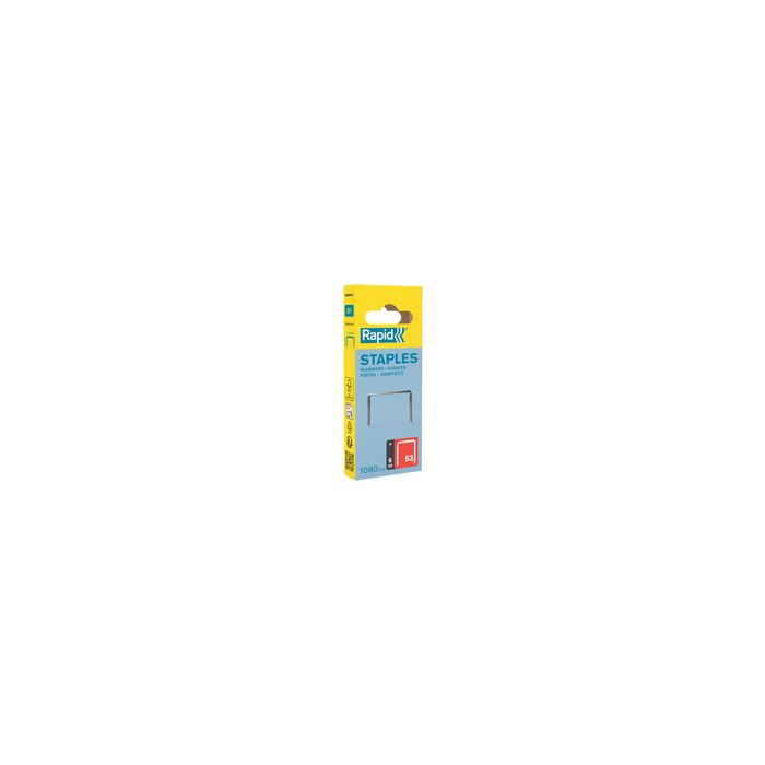 Rapid Agrafe fil fin no. 53, 6 mm, petit paquet