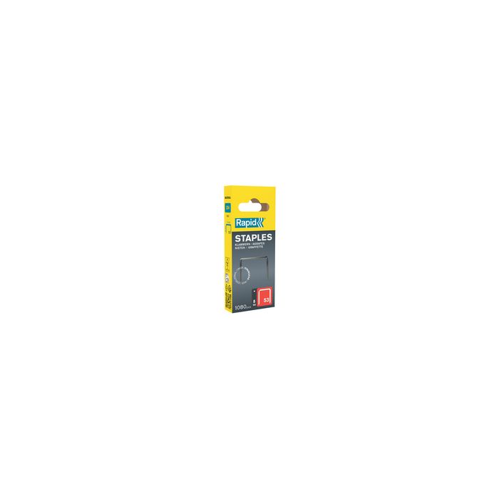 Rapid Agrafe fil fin no. 53, 8 mm, petit paquet