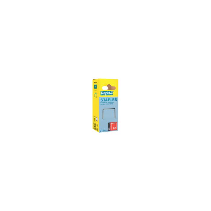 Rapid Agrafe fil fin no. 53, 8 mm, petit paquet