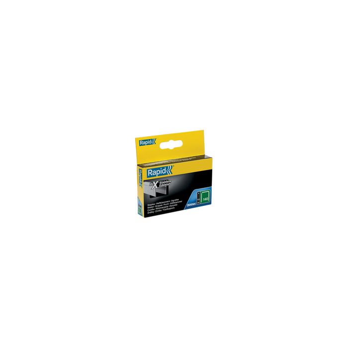 Rapid Agrafe fil plat no. 140, 10 mm, grand paquet