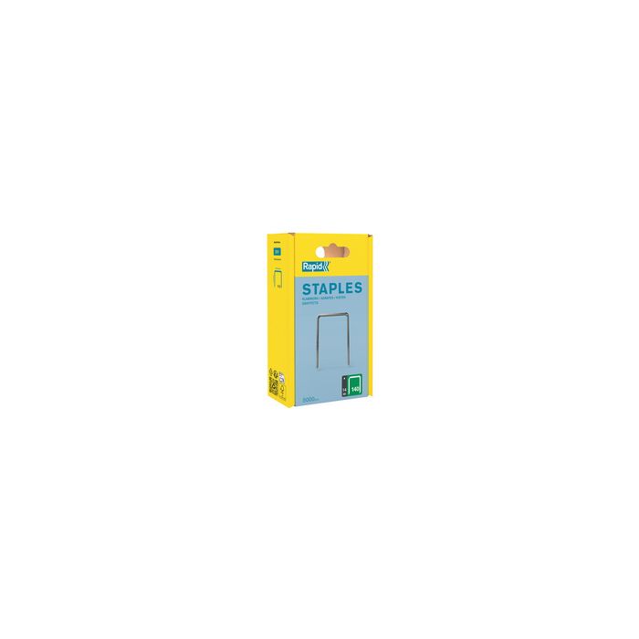 Rapid Agrafe fil plat no. 140, 14 mm, grand paquet