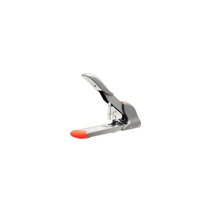 Rapid Agrafeuse renforcée Fashion HD210, argent/orange