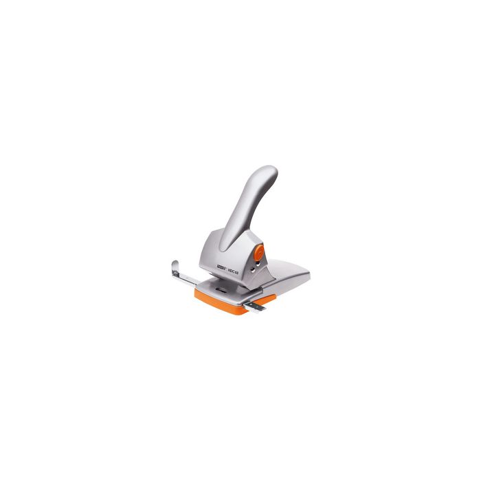 Rapid Perforateur d'archives Fashion HDC65, argent/orange