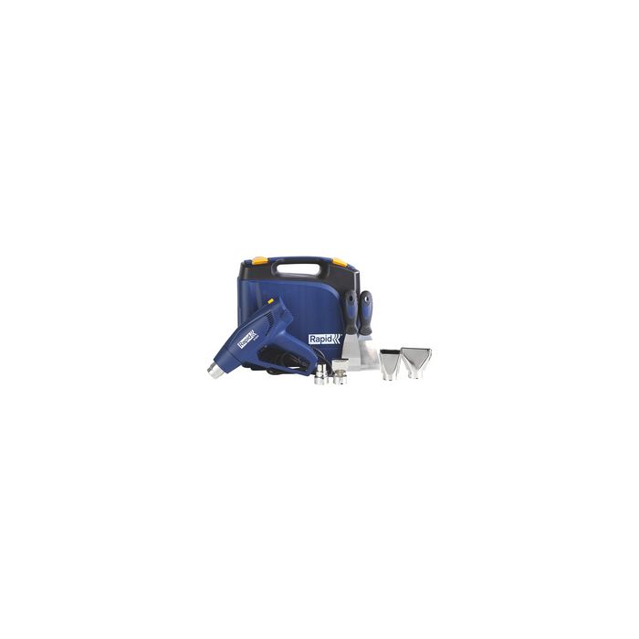 Rapid Pistolet à air chaud R1800, 1.800 watts, bleu