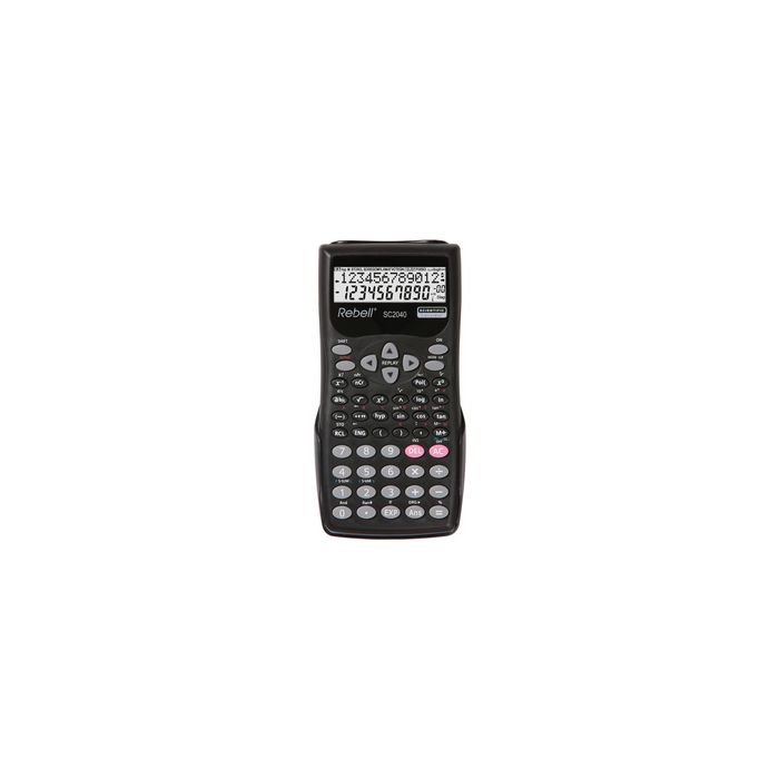 Rebell Calculatrice scolaire SC2040, noir