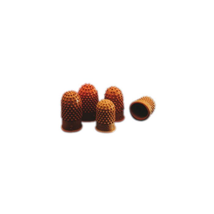 Rexel Doigtier, taille 00 - diamètre: 17 mm,  orange