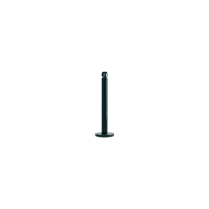 Rubbermaid Cendrier sur base Smockers' Pole, rond, noir