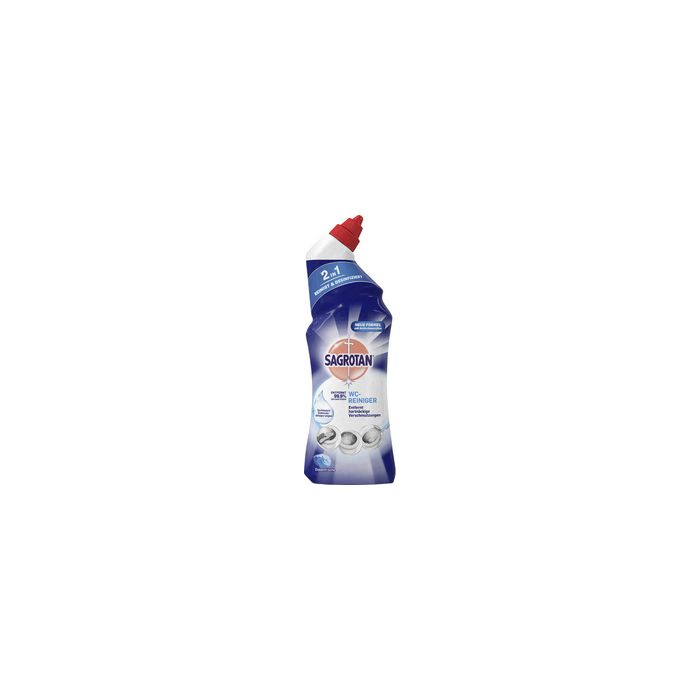SAGROTAN 2-in-1 WC-Reiniger "Ozeanfrische", 750 ml Flasche