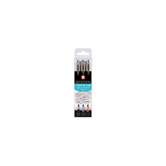 SAKURA Feutre fineliner Pigma Micron PN, kit de 3 Bureau