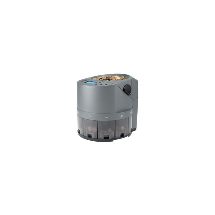 Safescan Compteuse de pièces euro"Safescan 1450", gris foncé