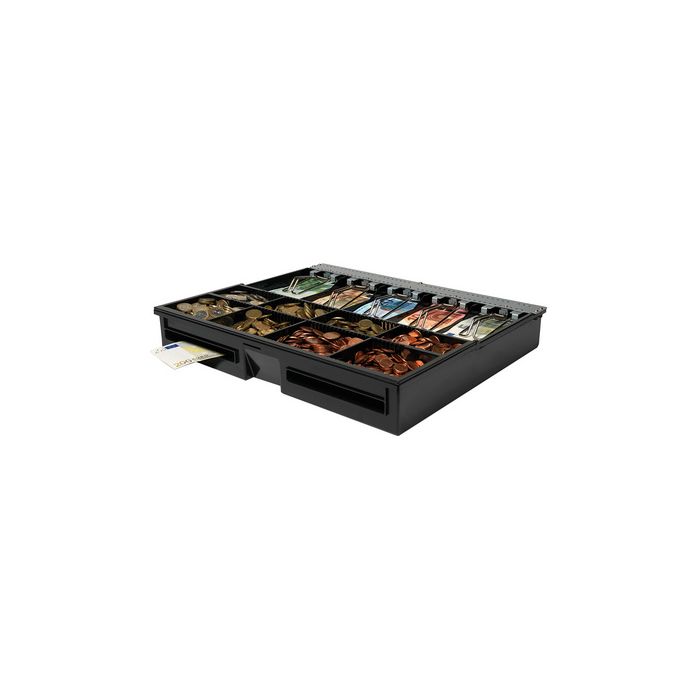 Safescan Garniture pour tiroir caisse "4646T", noir