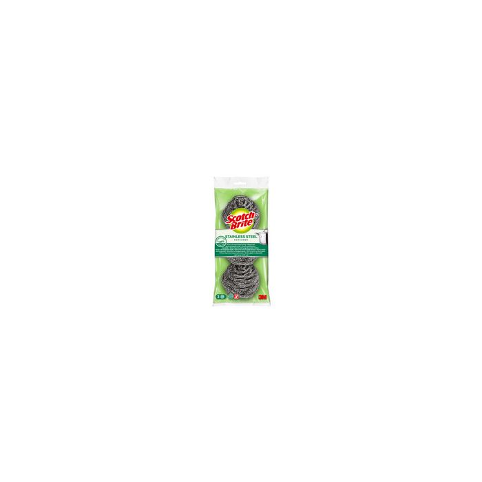 Scotch-Brite Spirale à récurer en acier inoxydable, petit