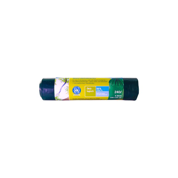 Secolan Sac poubelle Maxi, 240 litres, vert