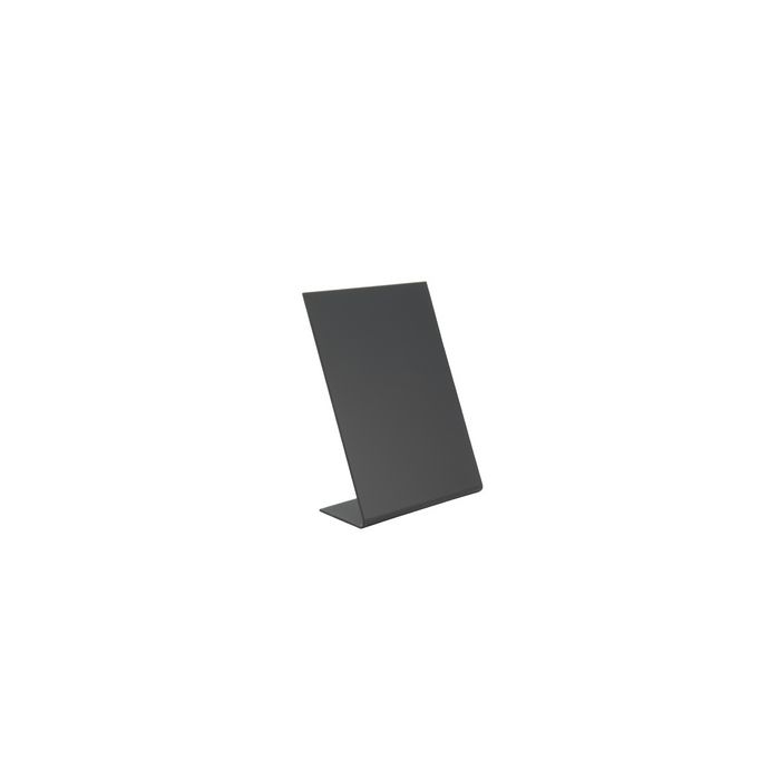 Securit Ardoise de table L-SHAPE, A6, noir