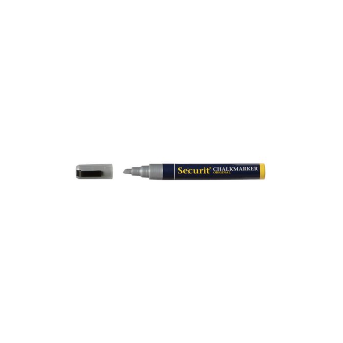 Securit Feutre-craie ORIGINAL MEDIUM, argent
