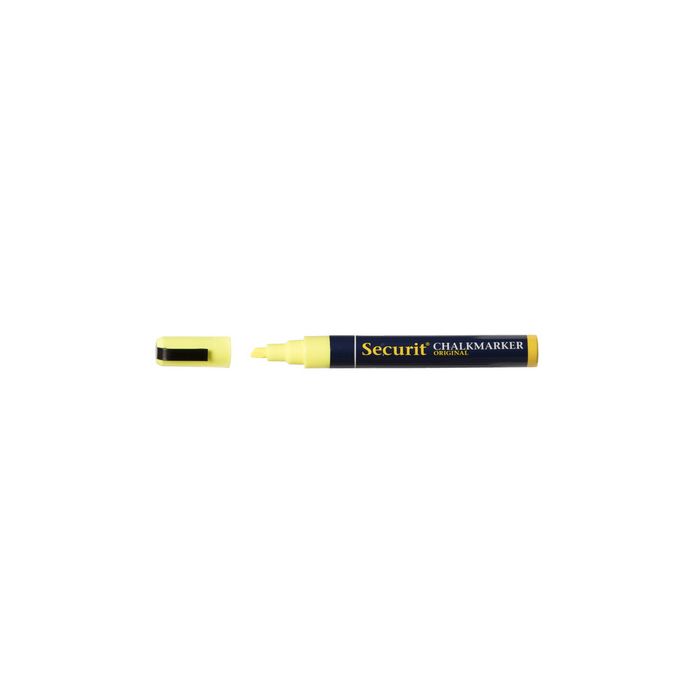 Securit Feutre-craie ORIGINAL MEDIUM, jaune