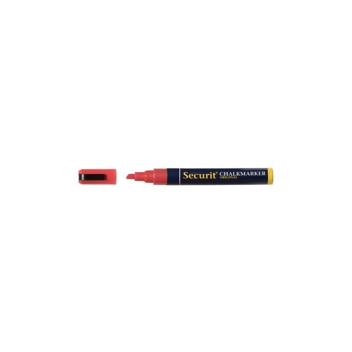 Securit Feutre-craie ORIGINAL MEDIUM, rouge