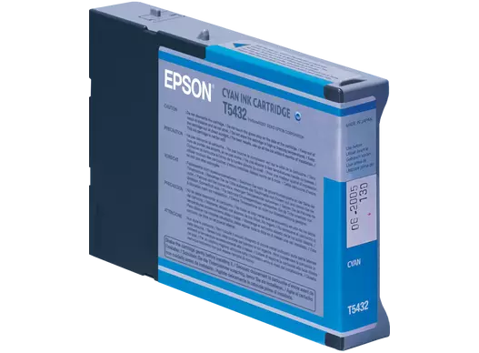 Cartouche jet d'encre de Marque Epson T5432 PIGMENT Cyan (BLEU) (110ml)