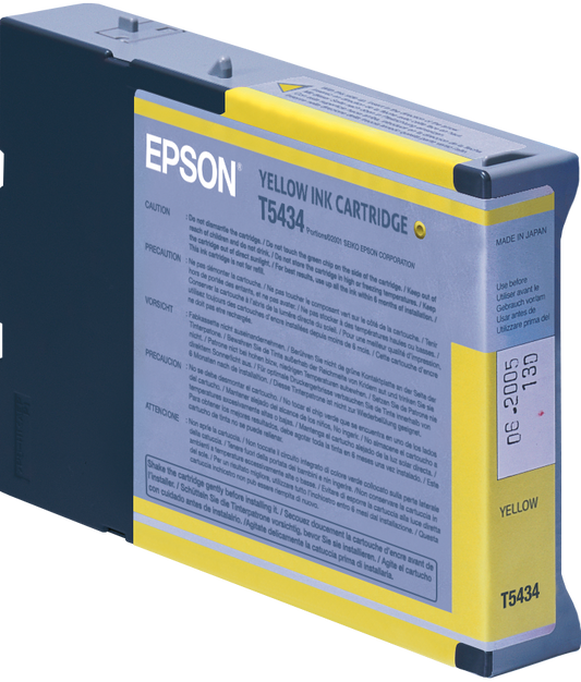 Cartouche jet d'encre de Marque Epson T5434 PIGMENT Jaune  (110ML)