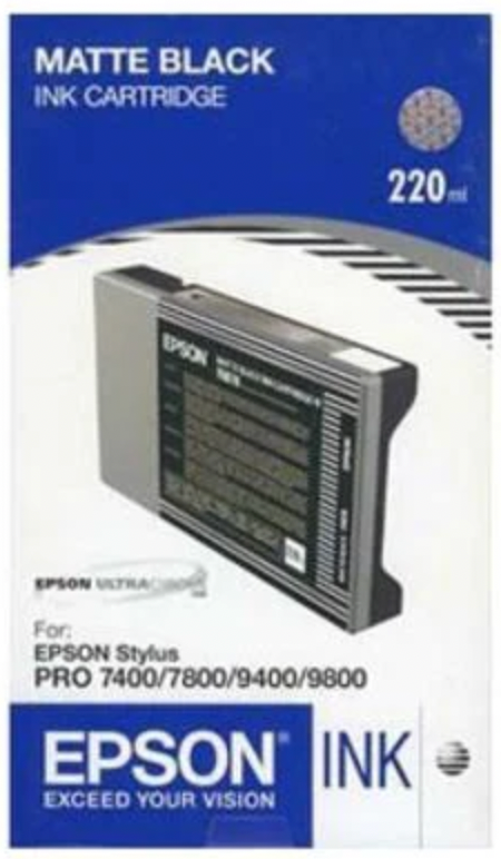 Cartouche de Marque Epson T5668  Black MAT (110ml)