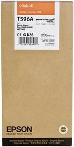 Cartouche d'encre de Marque Epson T596A Pigment ORANGE (350ml)