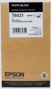 Cartouche de Marque Epson T6021  PHOTO Black (110ml)