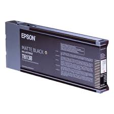 Cartouche Jet d'encre de Marque Epson T6138 Black Mat (110ml)