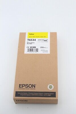 Cartouche Jet d'encre de Marque Epson T6534 Yellow (200ml)
