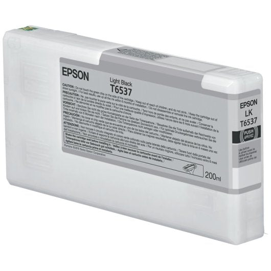 Cartouche Jet d'encre de Marque Epson T6537 Gris (200ml)