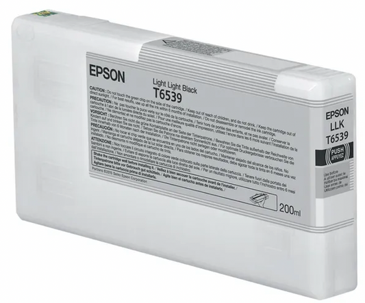 Cartouche Jet d'encre de Marque Epson T6539 Gris Clair (200ml)