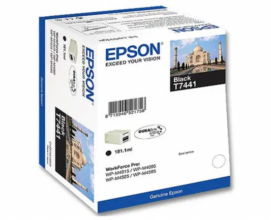 Cartouche Jet d'encre de Marque Epson T7441 Black (10000 pages)