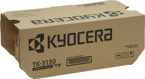 Cartouche Laser de marque Kyocera Mita TK3130 (1T02LV0NL0) Noir (25 000 pages)