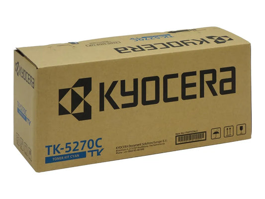 Cartouche Laser de Marque Kyocera TK5270C (1T02TVCNL0) - Cyan (bleu) (6000pages)