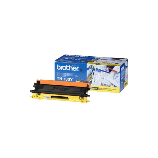 Cartouche Laser de Marque BROTHER TN130Y Yellow (1500 pages)